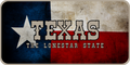 Texas License Plate 5