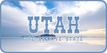 Utah License Plate 6
