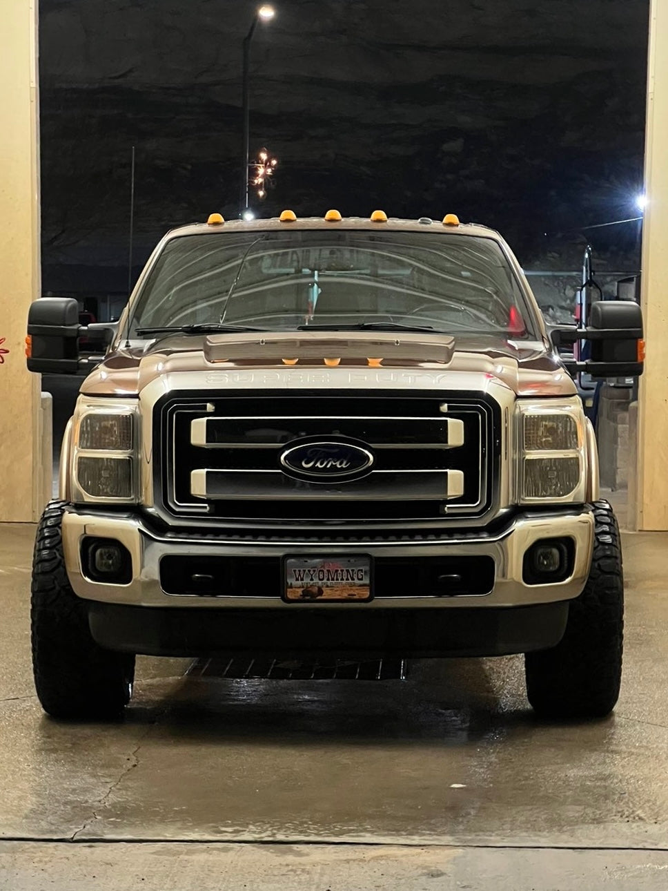 Wyoming License Plate "Don't Pet the Fluffy Cows" V1