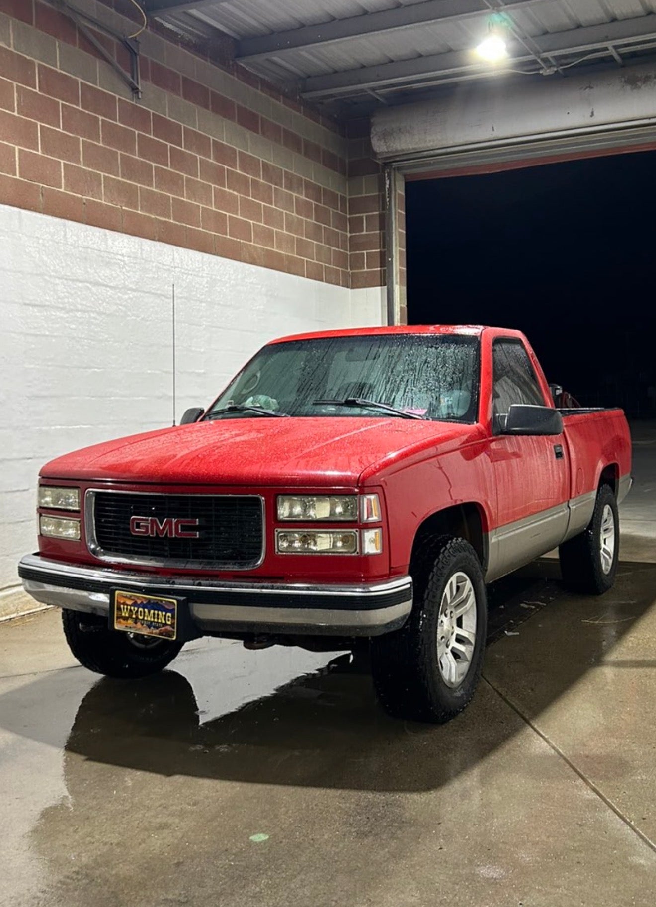 Wyoming License Plate OG